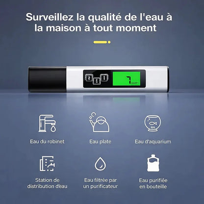 Testeur de qualité d’eau : pour la santé de toute votre famille