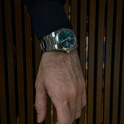 Montre Homme Poedagar — Acier Inoxydable, Lumineuse & Date | Collection Élégance