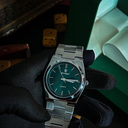 Montre Homme Poedagar — Acier Inoxydable, Lumineuse & Date | Collection Élégance
