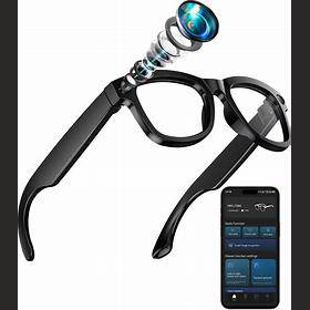 Lunette Caméra HD - Modèle Intelligent & Connecté